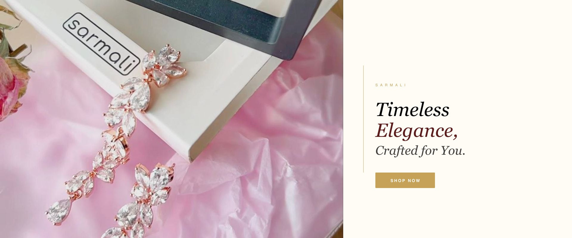 Sarmali timeless elegance crafted for you handcrafted jewelry hero banner